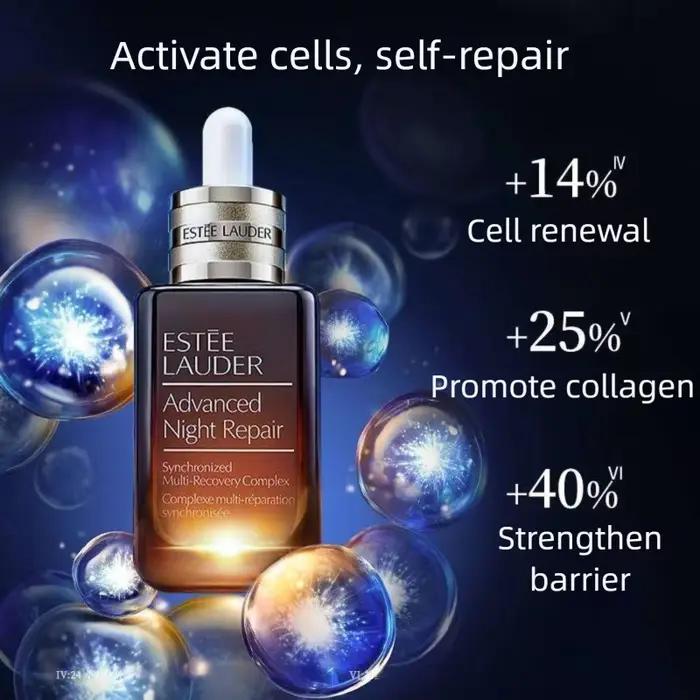 Sérum de réparation nocturne avancé Estée Lauder - Complexe multi-réparateur synchronisé, hydratant 