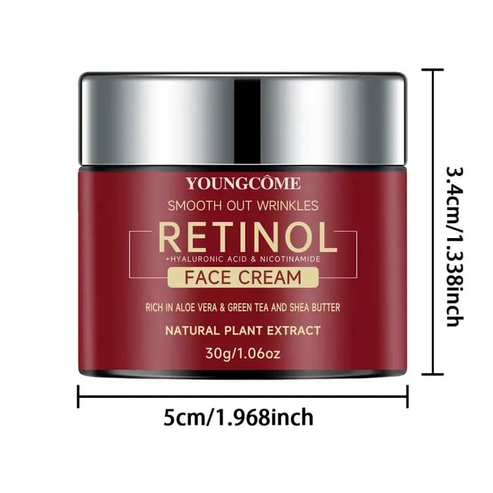 Crème raffermissante Lifting au rétinol, réparatrice, hydratante, nourrissante, éclaircissante, Anti