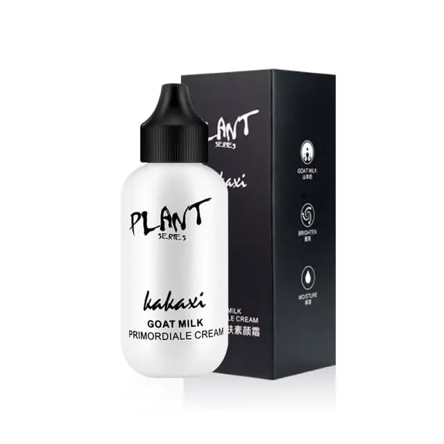 Crème de fond de teint professionnelle pour paresseux, lait de chèvre, maquillage de base imperméabl