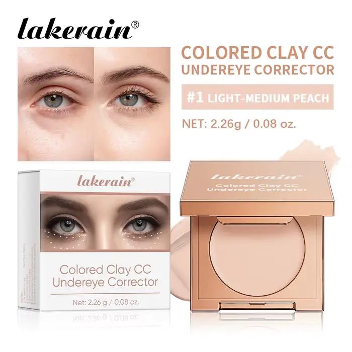 Correcteur de couleur sous les yeux, Texture argile Fine, éclaircissant, lissant la peau, imperméabl