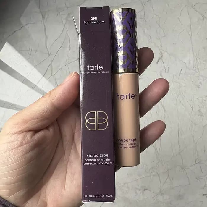 Fond de Teint Liquide Tarte, Crème de Base Correctrice, Imperméable, Contrôle du Sébum, Couvrant les