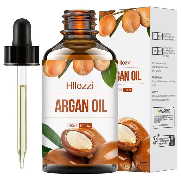 Huile essentielle d'argan pour le cuir chevelu, les cheveux et le corps, traitement nourrissant pour
