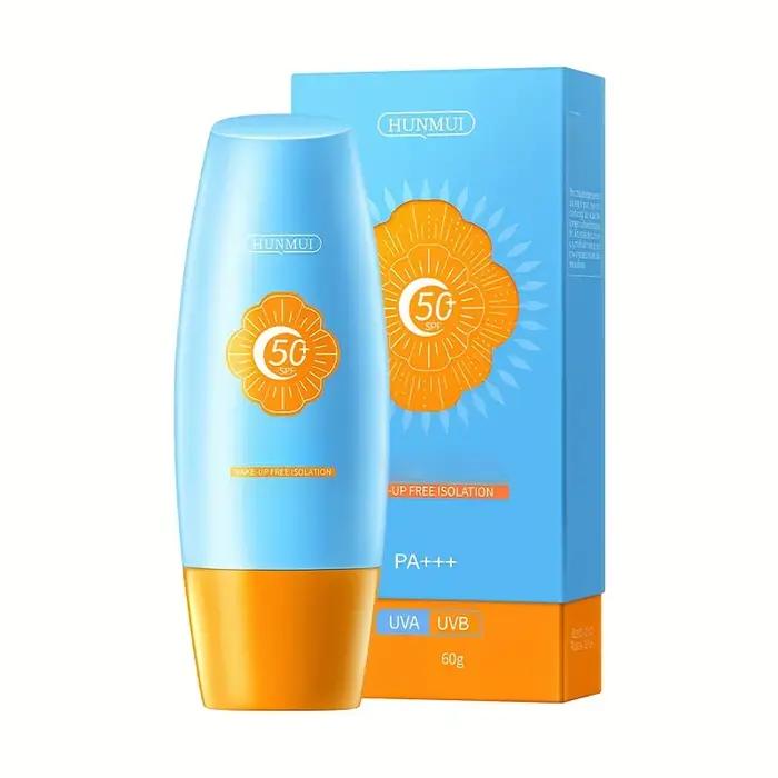 Crème solaire éclaircissante YILOMOS SPF50+ PA++++ pour le visage, haute protection, résistante à l'