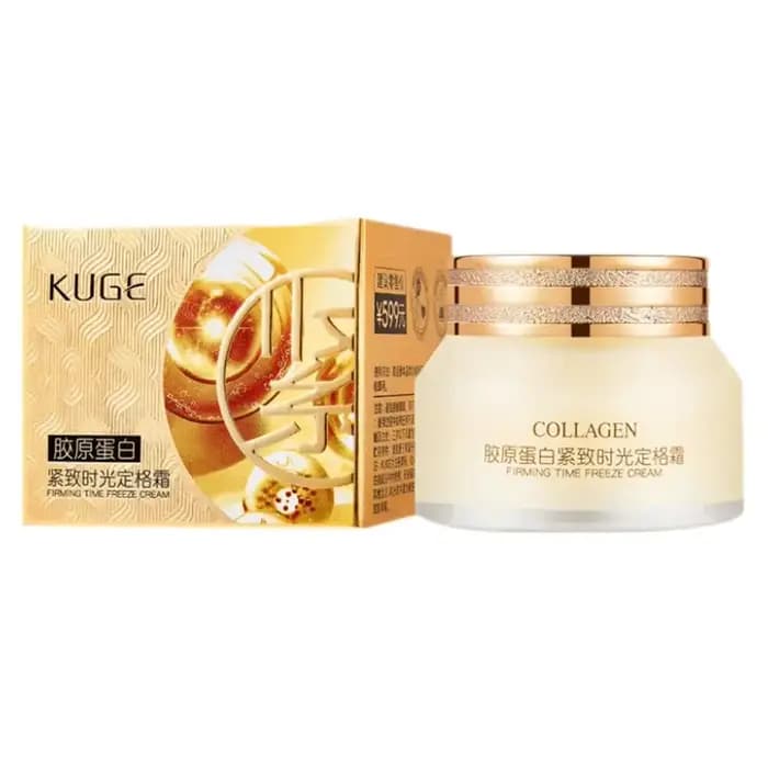 Crème pour le visage au collagène, crème liftante et raffermissante, hydratante, illuminante, réduit