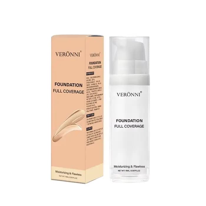 Fond de teint liquide blanc pur pour maquillage de scène COS, correcteur longue durée, ajusteur de f