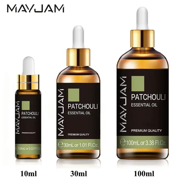 Huile Essentielle de Patchouli Pure et Naturelle 10ml 30ml 100ml – Huiles Essentielles Végétales pou