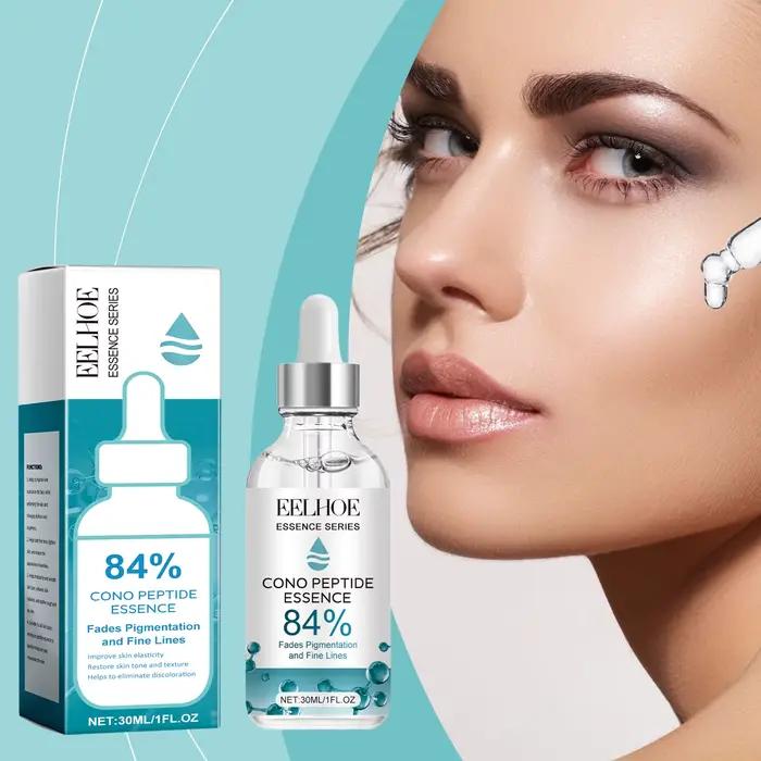 Sérum Visage à l'Acide Hyaluronique 84% Cono Peptide Essence : Atténue les Rides, Éclaircit la Pigme