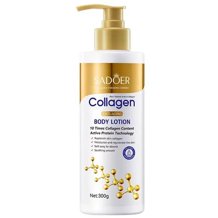 Lait au collagène blanchissant visage crème pour le corps blanchissant la peau Lotion hydratante soi