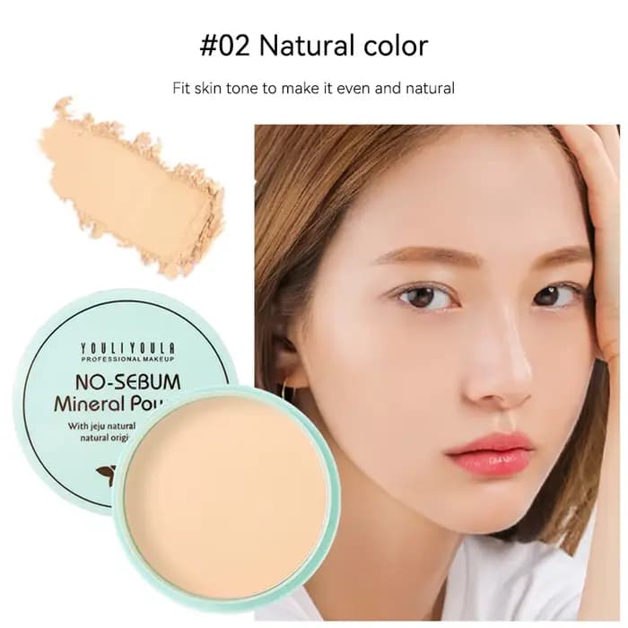 Poudre fixatrice Miracle - Contrôle de l'huile, finition lisse, sans gâteau, tenue longue durée avec