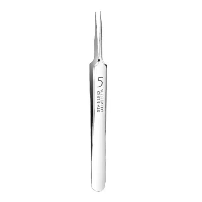 1/8 Pcs PcCell Pince à épiler ultra-fine pour points noirs et boutons, extracteur de points noirs, a