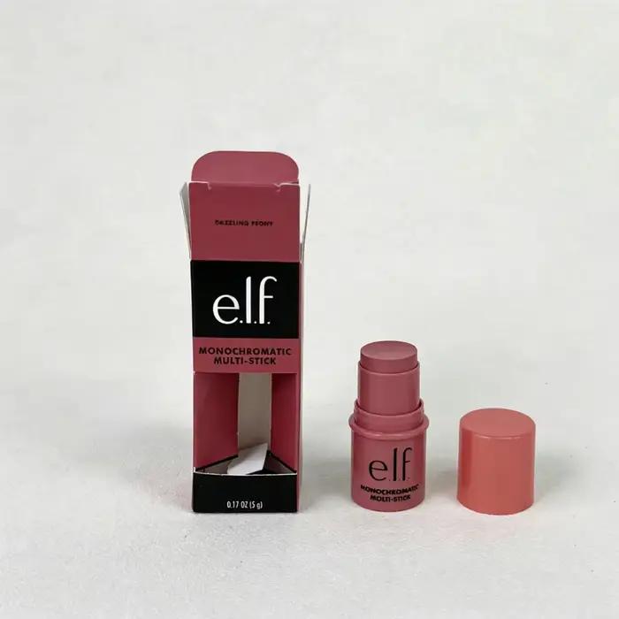 Fard à joues crème portable ELF, léger, repulpant, effet dewy, hydratant naturel, longue tenue, maqu