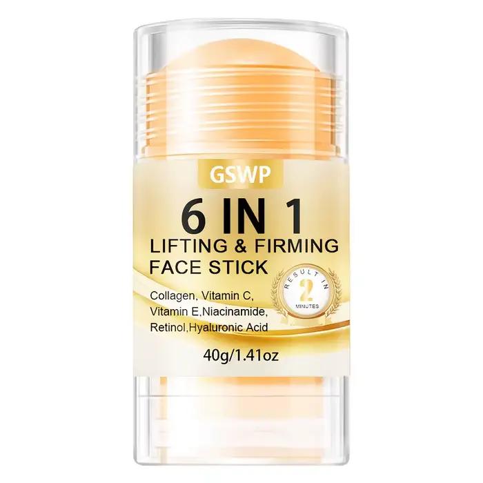 Crème visage et cou GSWP 6-en-1, liftante et raffermissante, hydratation intense, adaptée aux soins 