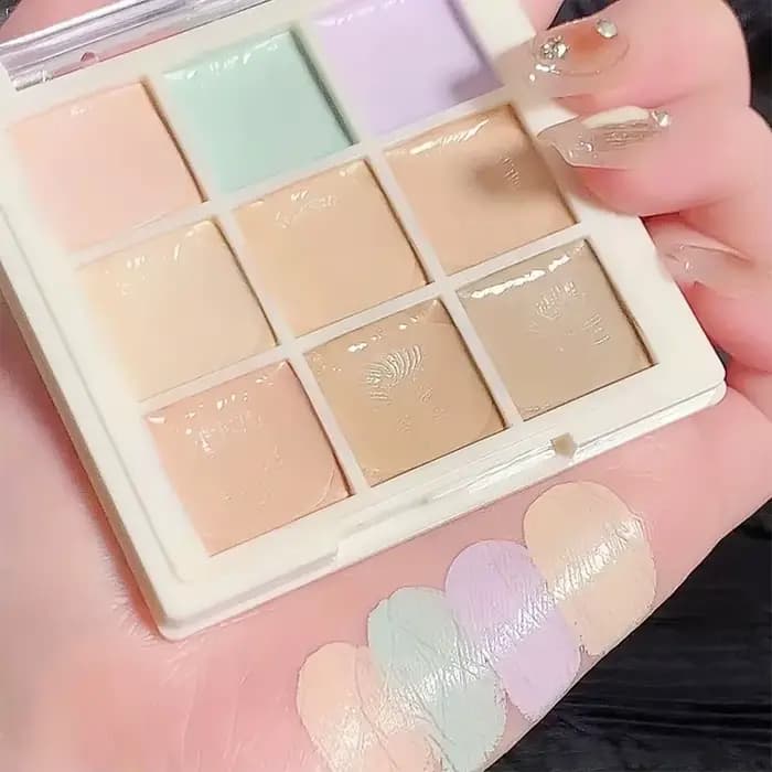 Palette de Correcteur Impeccable pour 9 Documents, Imperméable, Résistant à la Transpiration, Couver