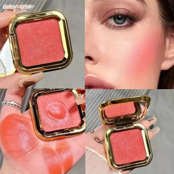 Palette de blush crème, texture purée de pommes de terre, imperméable, longue tenue, maquillage natu