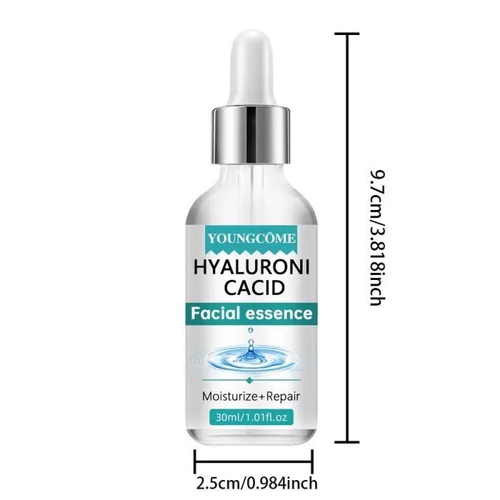 Sérum facial à l'acide hyaluronique, un facteur cffactor naturel, peut bouhumide pendant une longue 