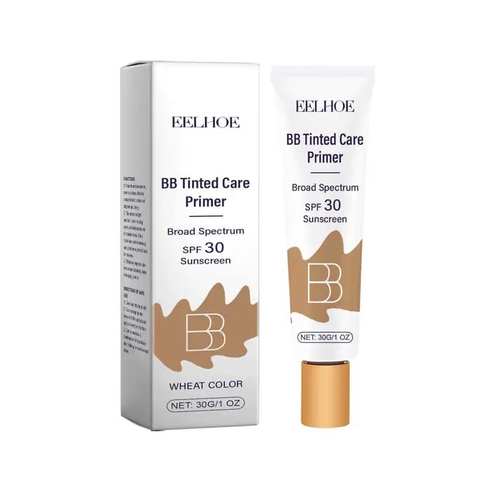 BB crème teintée avec éventuelles F 30, couverture complète, pores invisibles, éclaircissant l'acné,