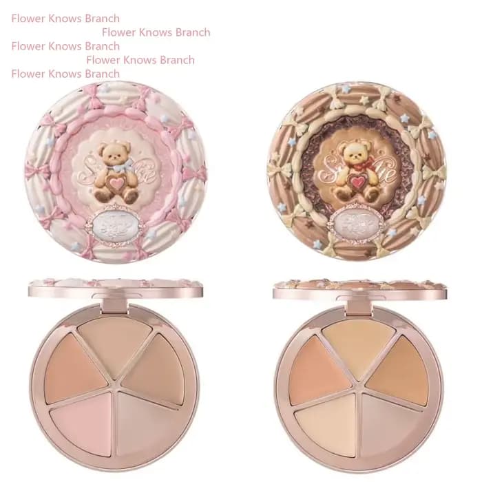 Flowerkaren The SWEETIE BEAR COLLECTION Kit de maquillage coffret cadeau tout en un Palette d'ombres