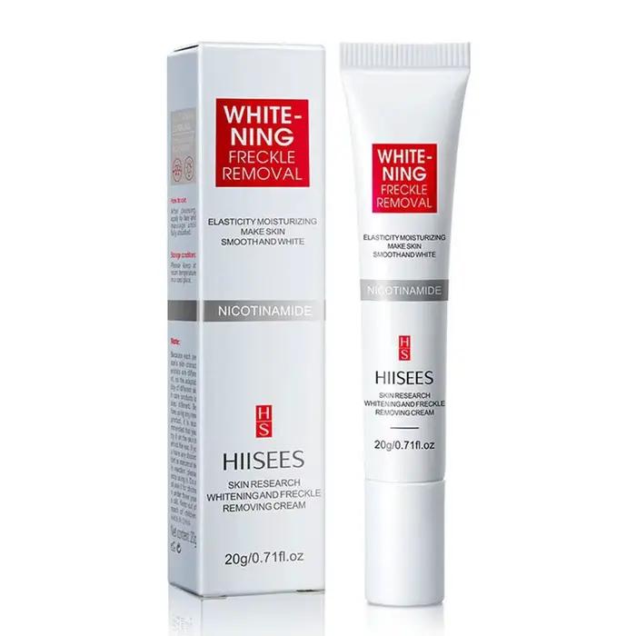 Crème pour le visage blanchissante les taches de rousseur élimine la crème pour le visage élimine le