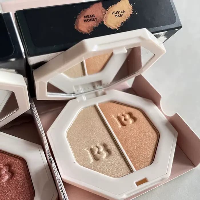 Fenty Beauty – poudre mate portable bicolore, facile à appliquer, correcteur parfait, maquillage nat