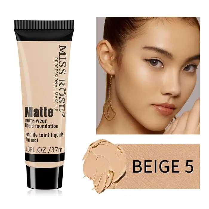 Le fond de teint liquide couvre naturellement les défauts sans poudre collante, crème visage unie, f