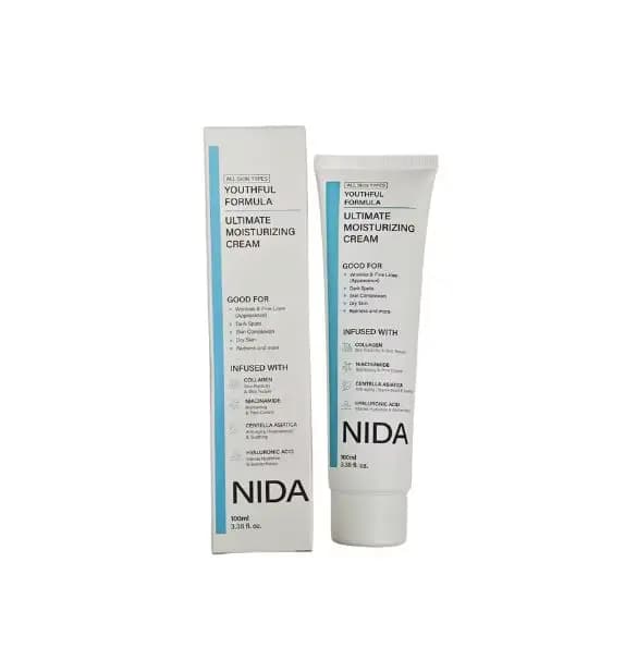 NIDA plante naturelle Texture rafraîchissante crème pour le visage à Absorption rapide fonctions mul