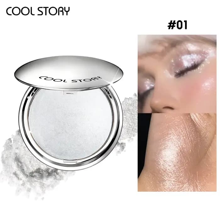 Stick illuminateur avec formule crémeuse micro-brillante pour le contouring du visage et des yeux, é