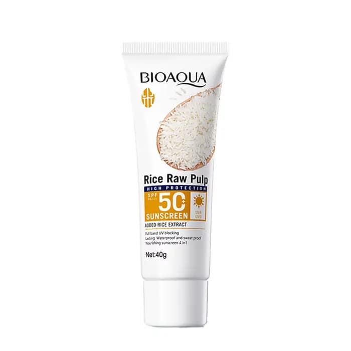 Crème solaire SPF 50+ PA++++ 40g, crème solaire éclatante pour le visage, hydrate en profondeur, rép