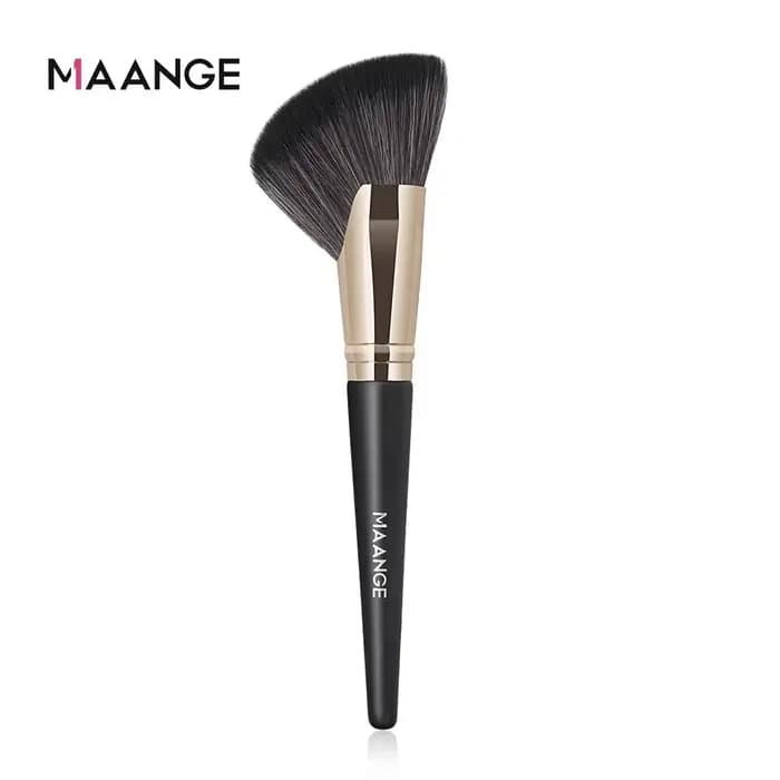 MAANGE Dense Blush Bronzer Brosse Pinceau de maquillage coudé Brosse premium Parfait pour le contour