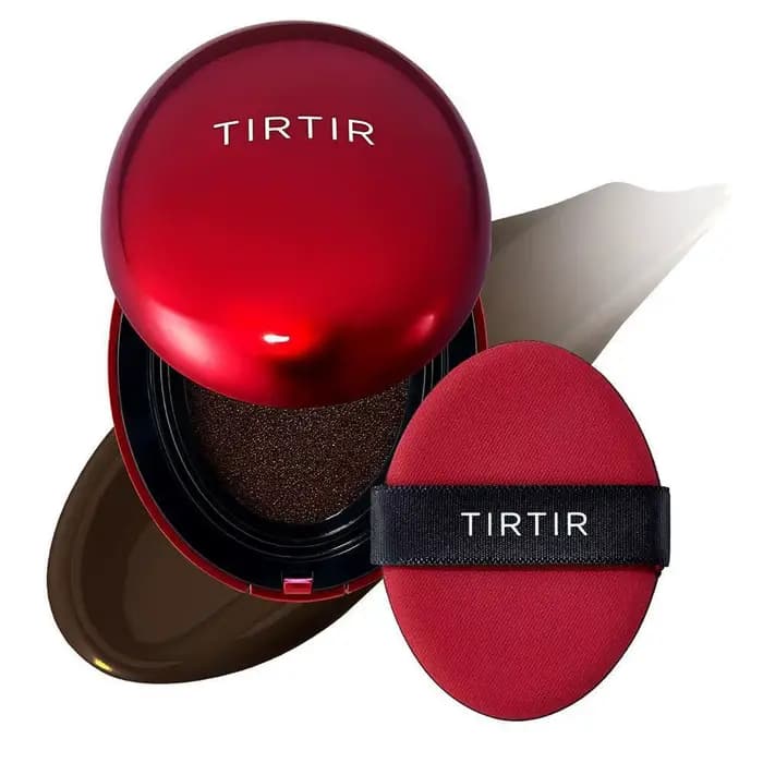 TIRTIR – fond de teint coussin SPF50 PA +++ 72h, longue durée, imperméable, haute couverture, maquil