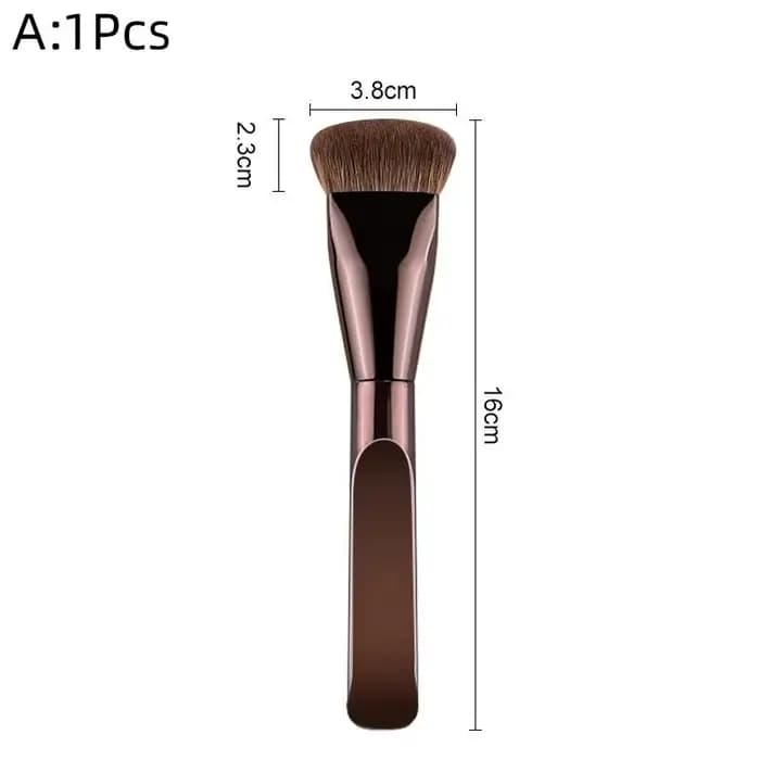 Pinceau de fond de teint ultra fin, pinceau de contouring, poils synthétiques, application de précis