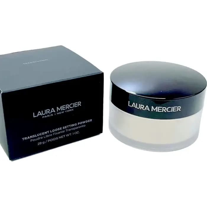 Poudre Libre Lau Mercier - Correcteur Puissant, Poudre Transparente Douce, Fini Naturel Nude, Poudre
