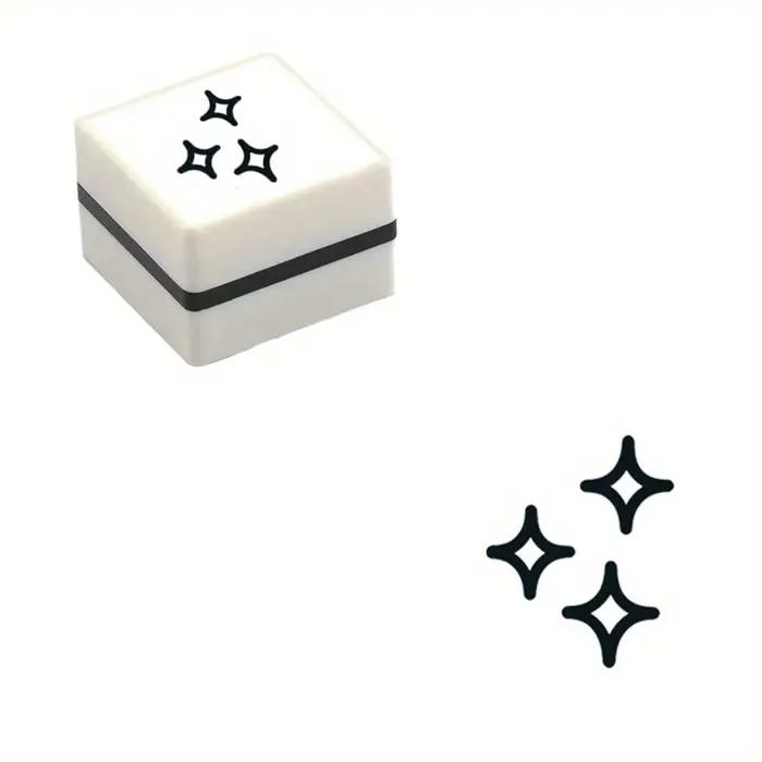 Sceaux de la série Creative Star avec plusieurs motifs d'étoiles personnalisés, tampons de motivatio