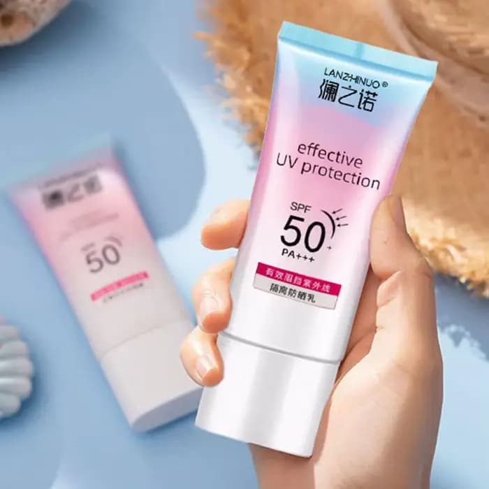 Crème solaire pour le visage et le corps éventuelles F50 +, anti-transpiration, remarquage, gratitud