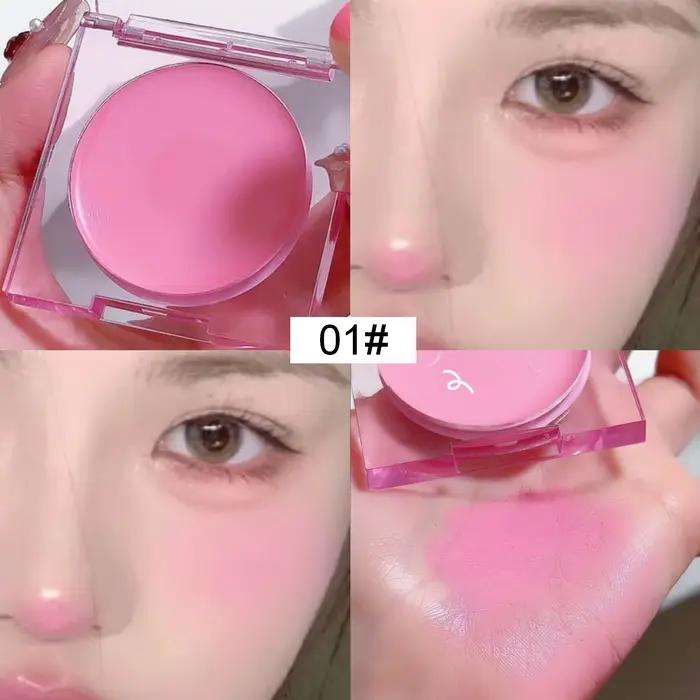 Maquillage nu mat naturel, longue durée, production de couleurs, Durable, éclaircissant, crème Blush