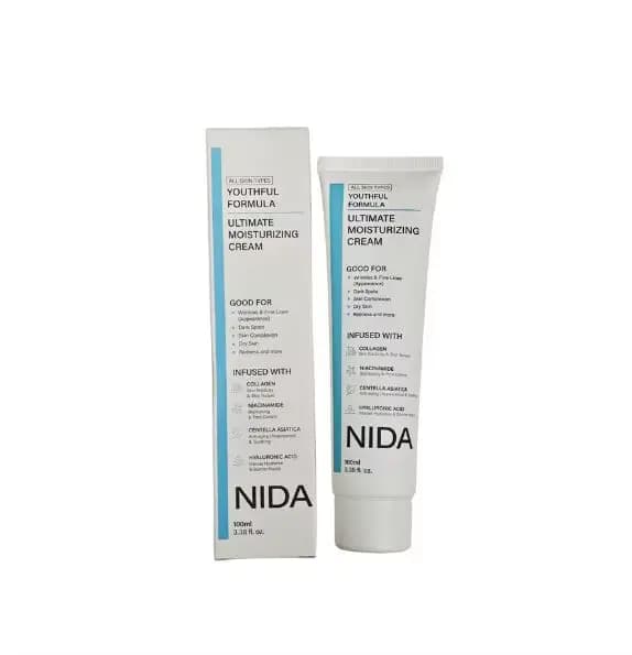 NIDA plante naturelle Texture rafraîchissante crème pour le visage à Absorption rapide fonctions mul