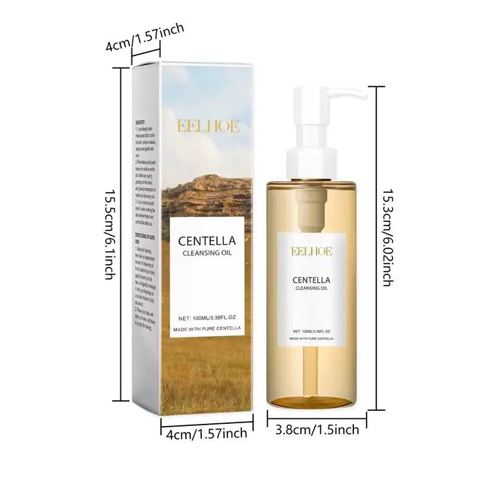 EELBathroom E-Huile démaquillante pour le visage, huile nettoyante hydratante, livres de rafraîchiss