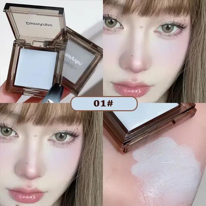 Palette de fards à joues marron, teinte de Contour des joues, mat crémeux, longue durée, soyeux, lis