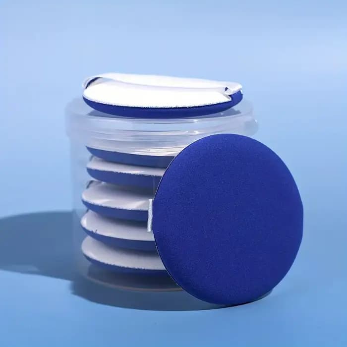 Bouffée de coussin d'air réutilisable, 7 pièces, pour BB crème, maquillage humide et sec, poudre lib