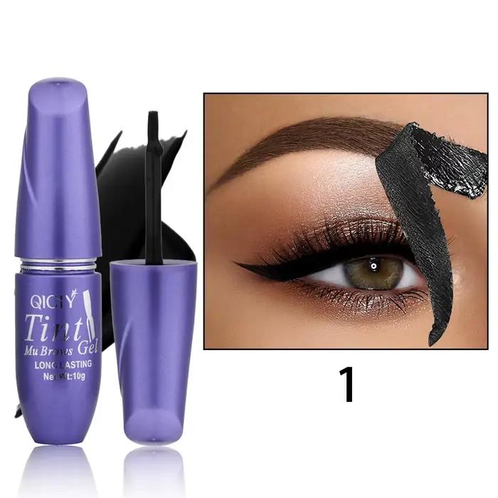 Gel à sourcils peel-off, waterproof et résistant à la transpiration, fixation de la couleur longue d