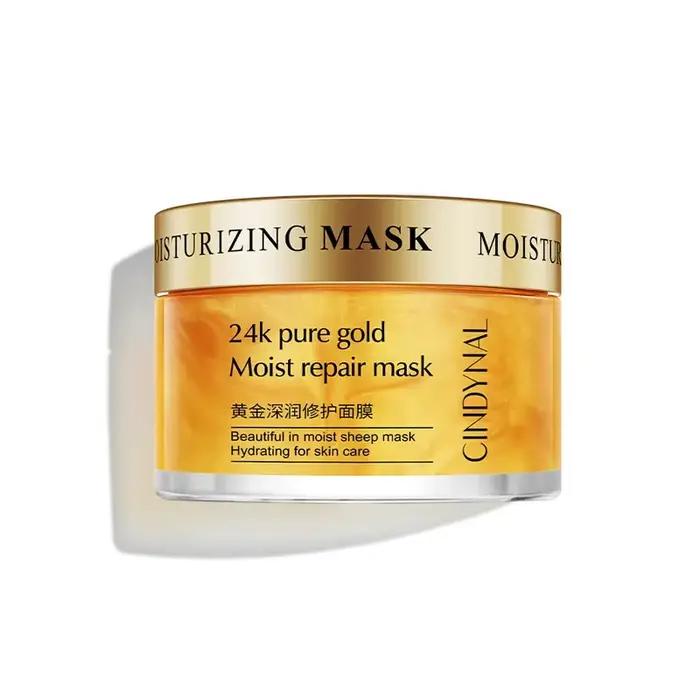 Masque facial au collagène Anti-rides crème hydratante blanchissant masque de sommeil raffermissant 