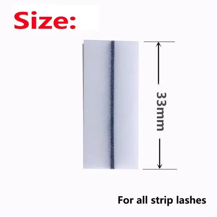 Bande de colle pour faux-cils auto-adhésive réutilisable, sans colle, hypoallergénique, bande d'exte