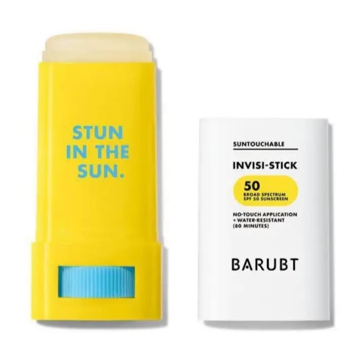 Stick solaire matifiant visage et corps 30g SPF50+ – Protection solaire anti-UV, crème hydratante do