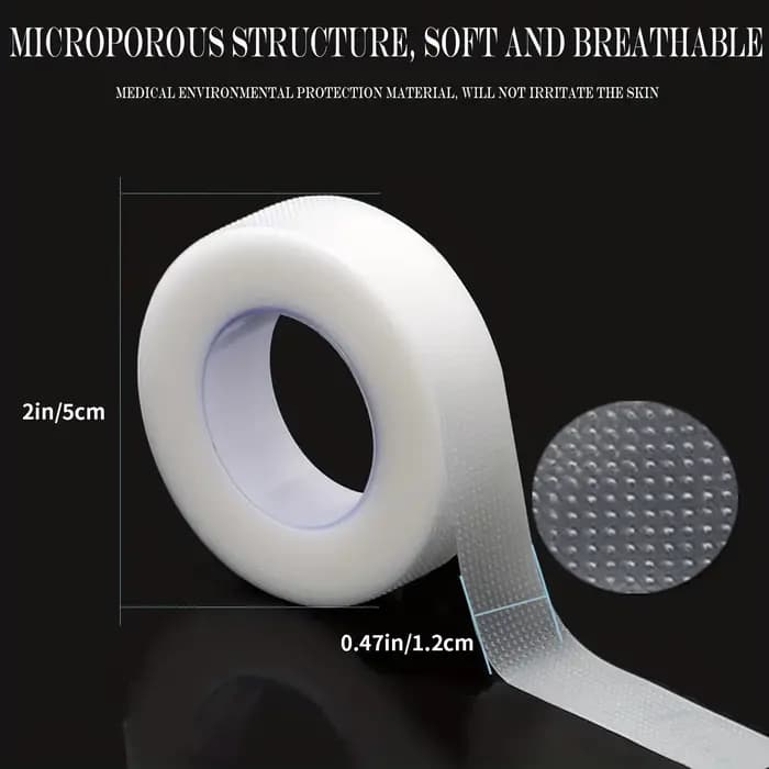 Ruban adhésif Transparent pour cils, 9m/10 mètres/rouleau, ruban adhésif respirant en tissu micropor