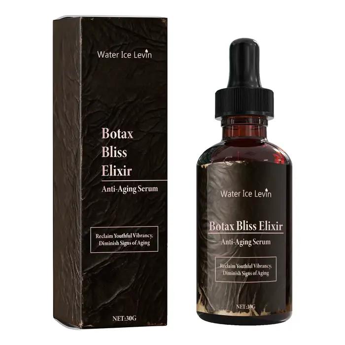 Sérum anti-âge Botax Bliss Elixir avec venin d'abeille, acide hyaluronique et rétinol, reconstitue e