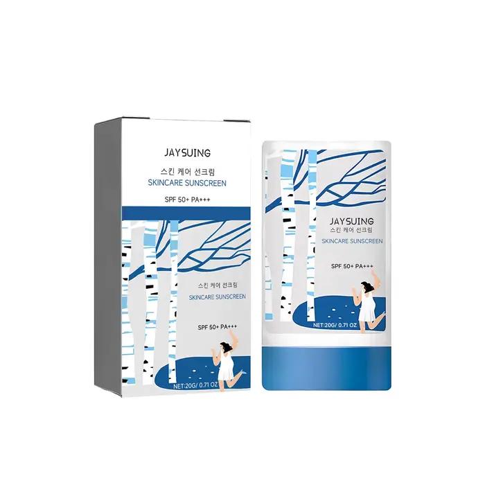 Bâton de Protection solaire UV Spf50, couche hydratante durable et imperméable, contrôle de l'huile,