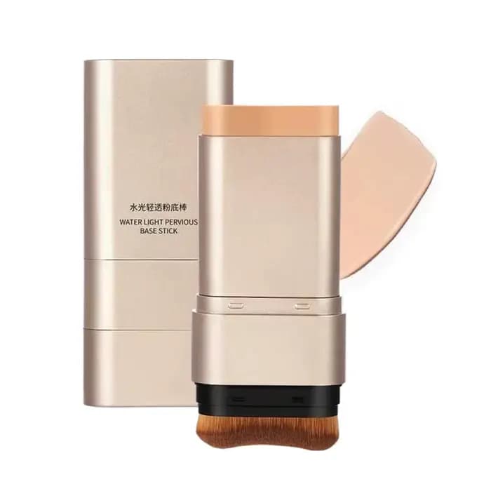 Stick correcteur et fond de teint 2-en-1, mat, waterproof, bronzer, contouring, couvrant, hydratant,
