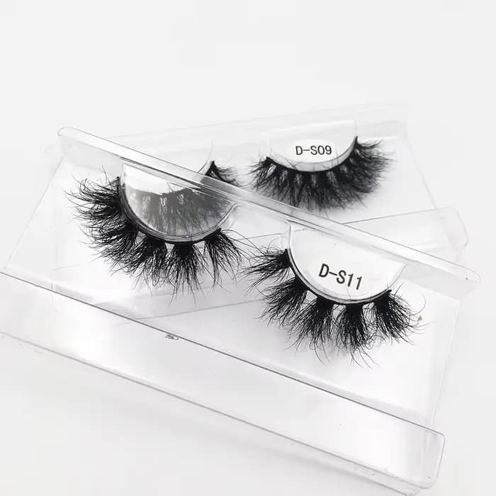 RED SIREN – Cils en vison véritable doux et naturel, maquillage 3D, pelucheux