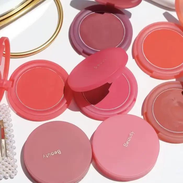 Nouveau Blush Crème Mat Effet Flou et Volumineux Texture Purée de Pommes de Terre Hydratant Maquillage Cosmétique Beauté Happy Hope Worth Thriving