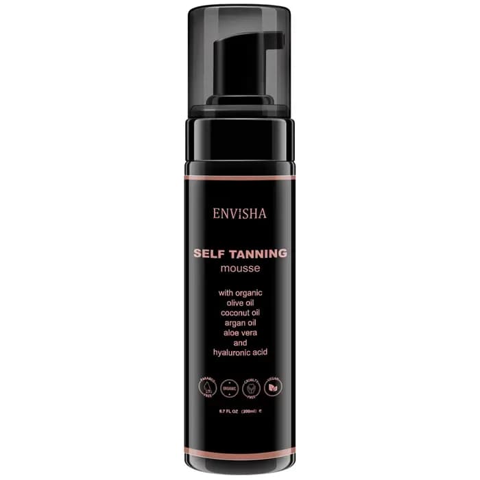 Envsha – Mousse autobronzante pour le visage