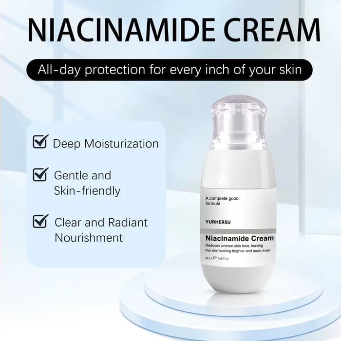 Crème pour le visage à la niacinamide